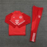 23-24 Bayern red Sweater tracksuit set