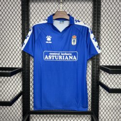 Real Oviedo 1990-91 Home Retro Jersey