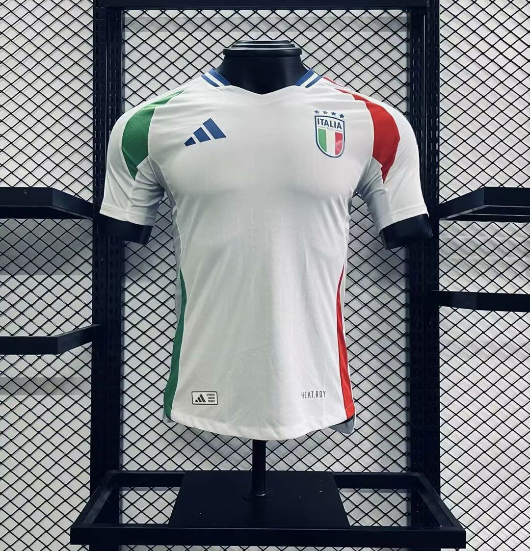 Italy 2024-25 Euro Away Jersey Player Version Italy 2024-25 Euro Away Jersey Player Version