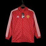 2022 M-U Windbreaker red white edge