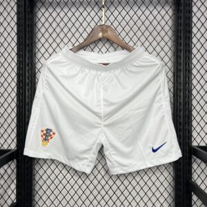 Croatia 2024-25 Euro Home Shorts