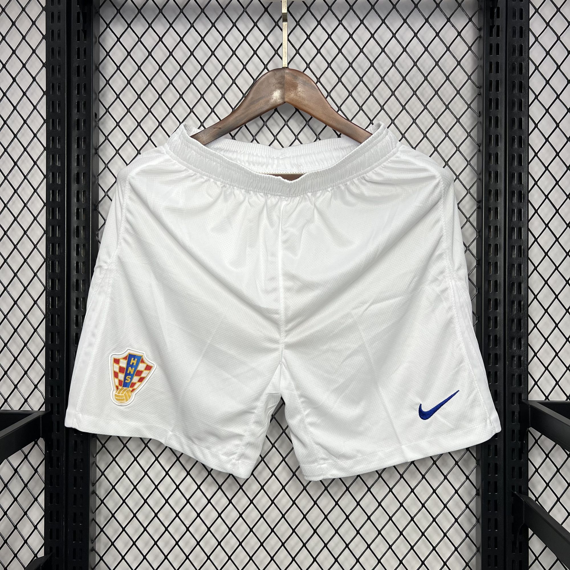 Croatia 2024-25 Euro Home Shorts Croatia 2024-25 Euro Home Shorts