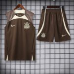 vest 24-25 Corinthians brown training vest set