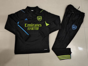 23-24 Arsenal black Sweater tracksuit set
