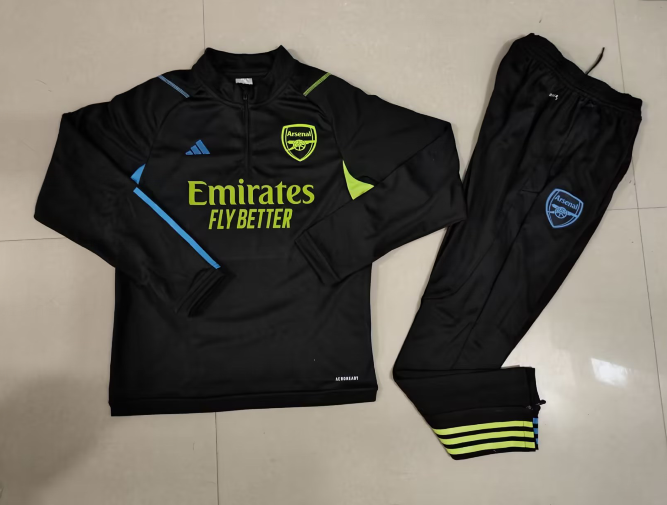 23-24 Arsenal black Sweater tracksuit set 23-24 Arsenal black Sweater tracksuit set