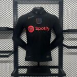 Barcelona 2024-25 Away Long Sleeves Jersey – Player Version