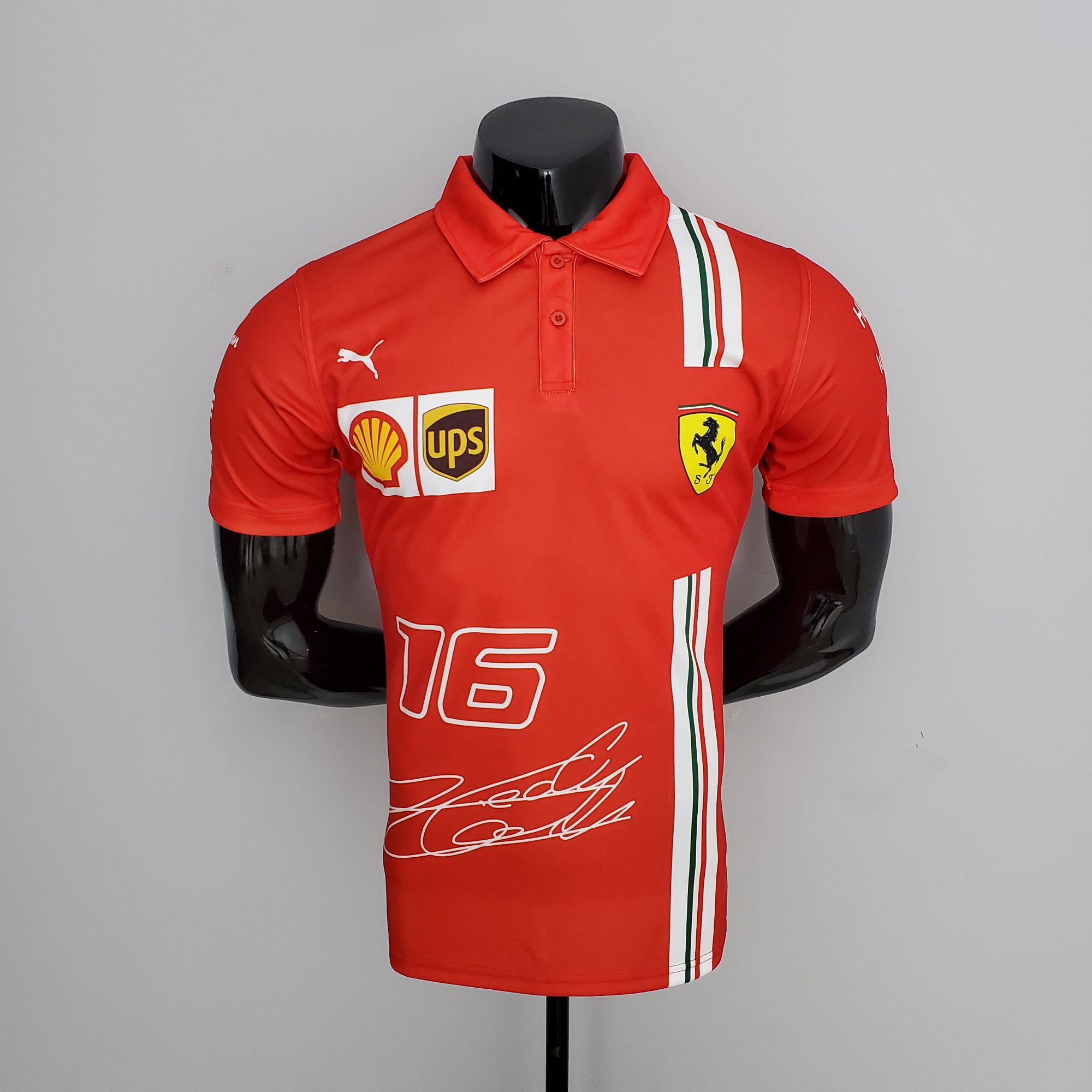 F1 Formula One 2022 Ferrari Polo Red F1 Formula One 2022 Ferrari Polo Red