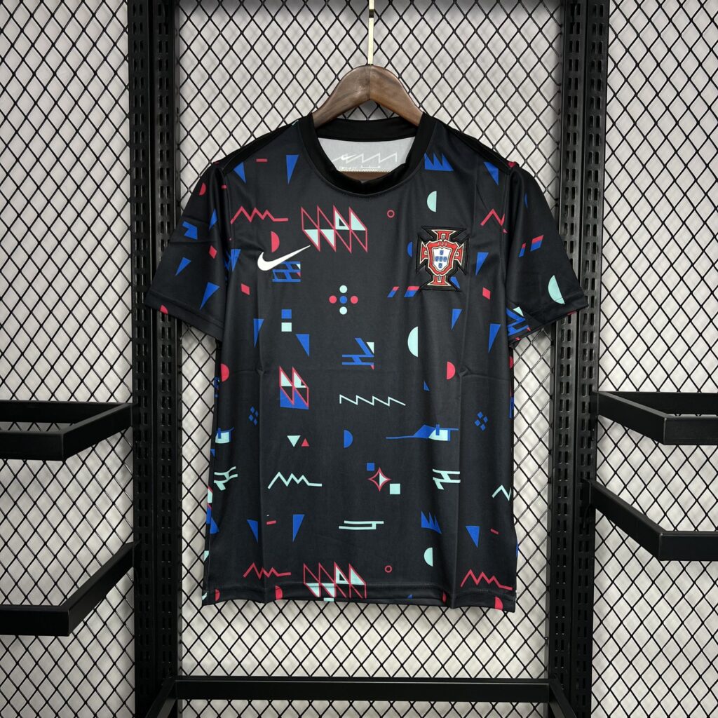 Portugal 2024-25 Euro Pre-match training uniform Jersey