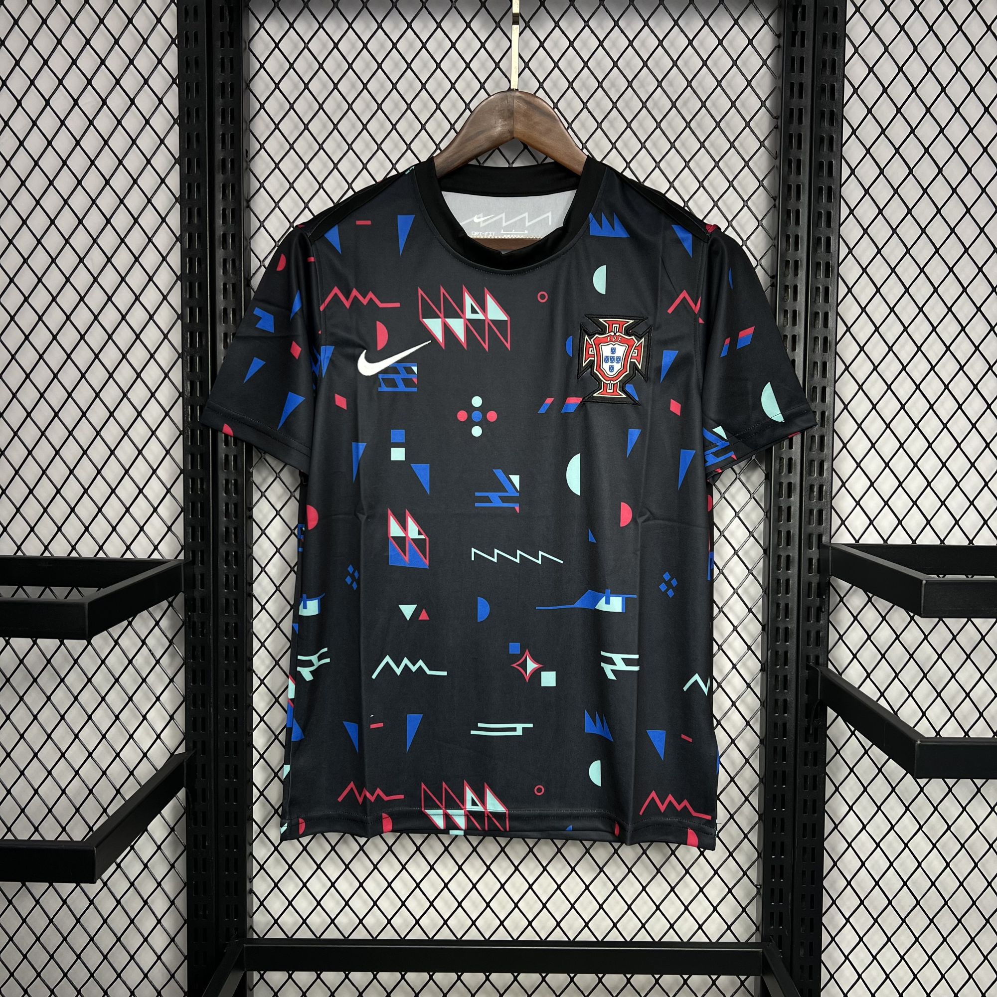 Portugal 2024-25 Euro Pre-match training uniform Jersey Portugal 2024-25 Euro Pre-match training uniform Jersey