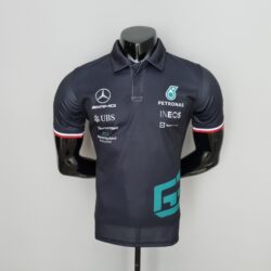 2022 F1 Formula One; Mercedes Benz #63 Polo Black s-5xl