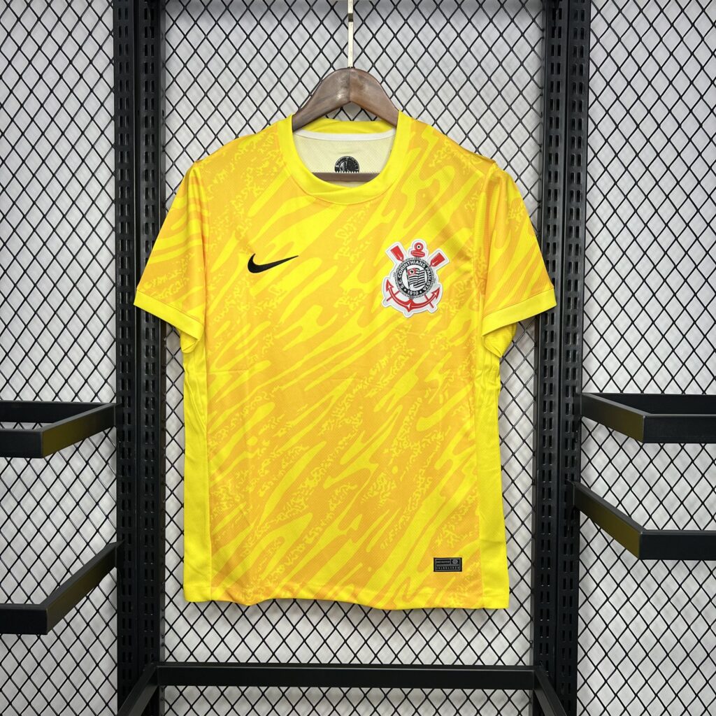 Corinthians 2024-25 Goalkeeper Yellow Jersey