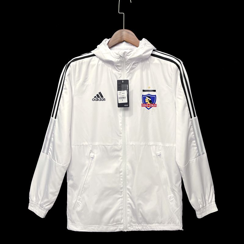22-23 Colo Colo White windbreaker
