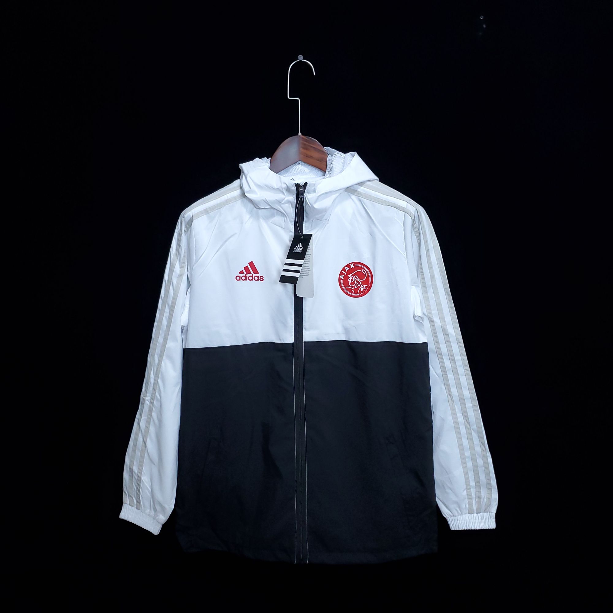 Windbreaker Ajax White+Black