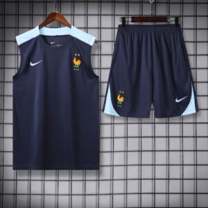 vest 24-25 France blue training vest set
