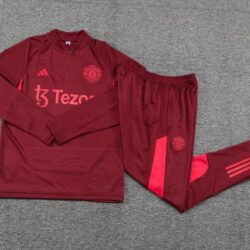 23-24 man u red Sweater tracksuit set
