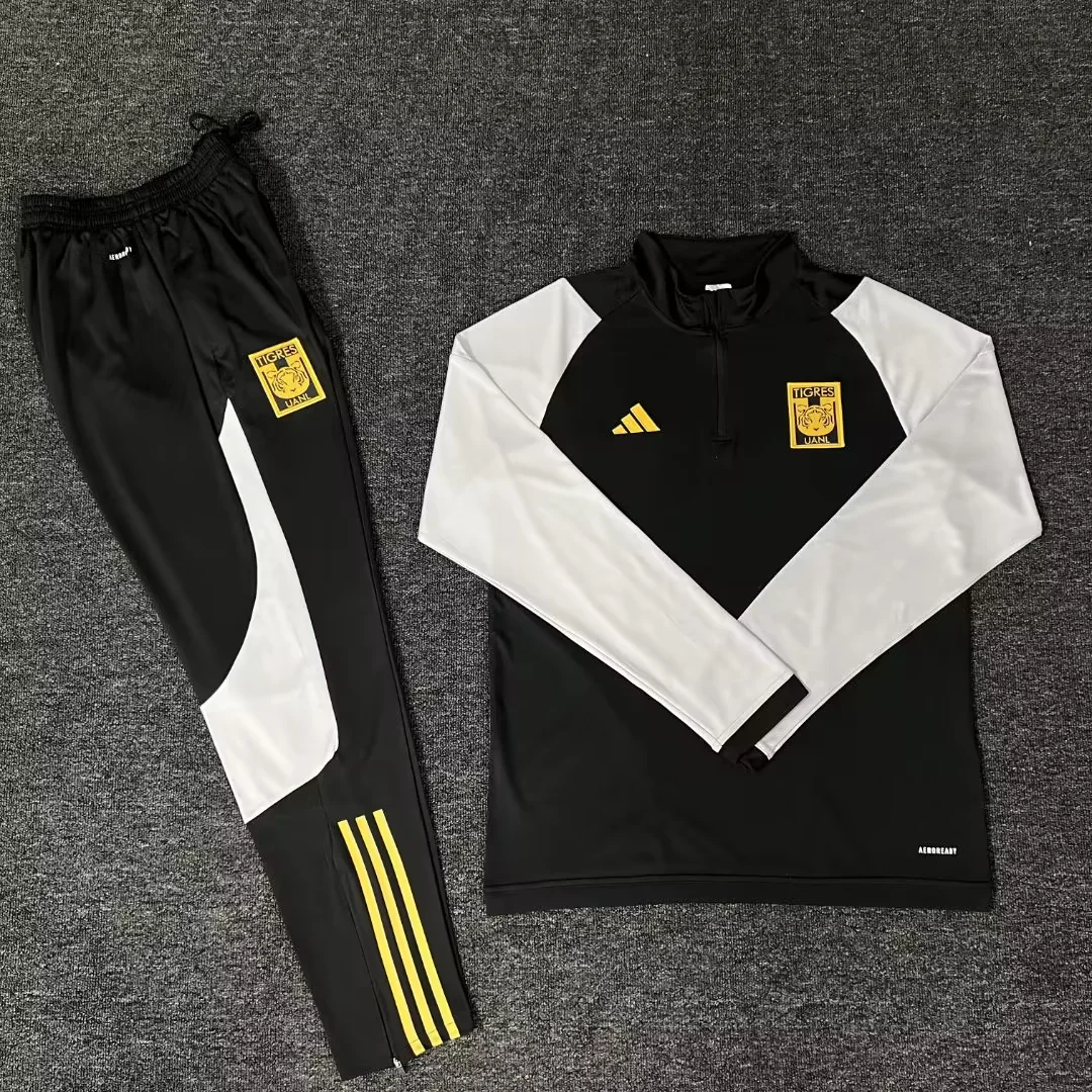 24-25 Tigres black Sweater tracksuit set