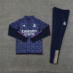 23-24 RM blue camo Sweater tracksuit set
