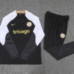 23-24 Chelsea black Sweater tracksuit set