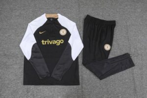 23-24 Chelsea black Sweater tracksuit set