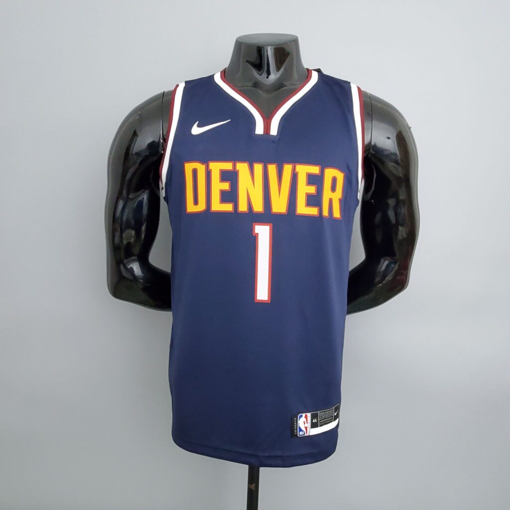 Nuggets Porter jr.#1 Navy Blue NBA Jersey