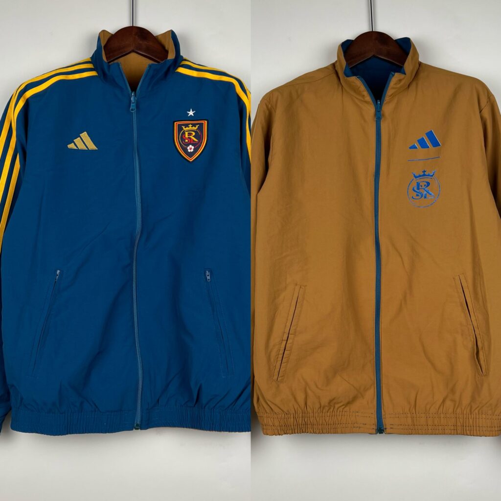 2023 Real Salt Lake Trench Coat Reversible