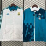 24-25 Real Madrid Trench Coat Reversible