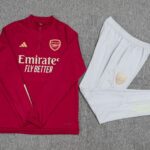 23-24 Arsenal red Sweater tracksuit set