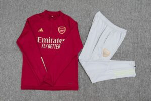 23-24 Arsenal red Sweater tracksuit set