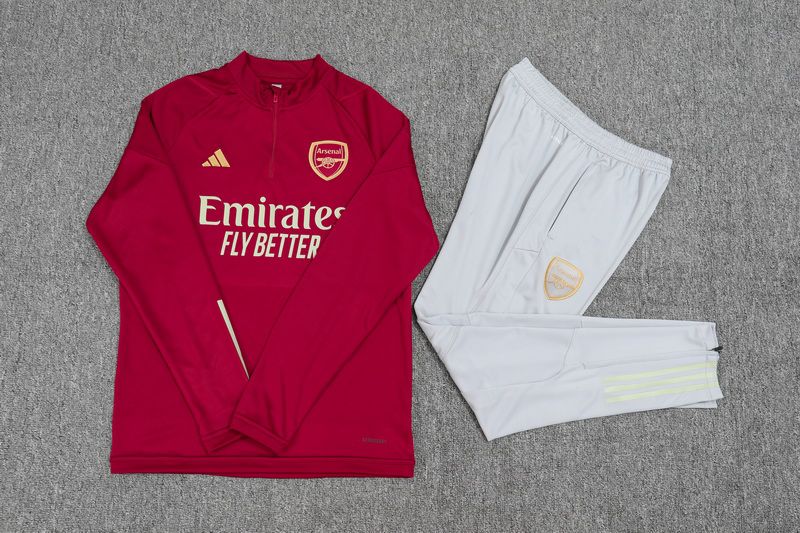 23-24 Arsenal red Sweater tracksuit set 23-24 Arsenal red Sweater tracksuit set