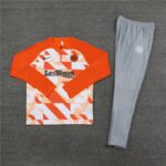 23-24 inter orange Sweater tracksuit set