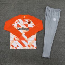 23-24 inter orange Sweater tracksuit set