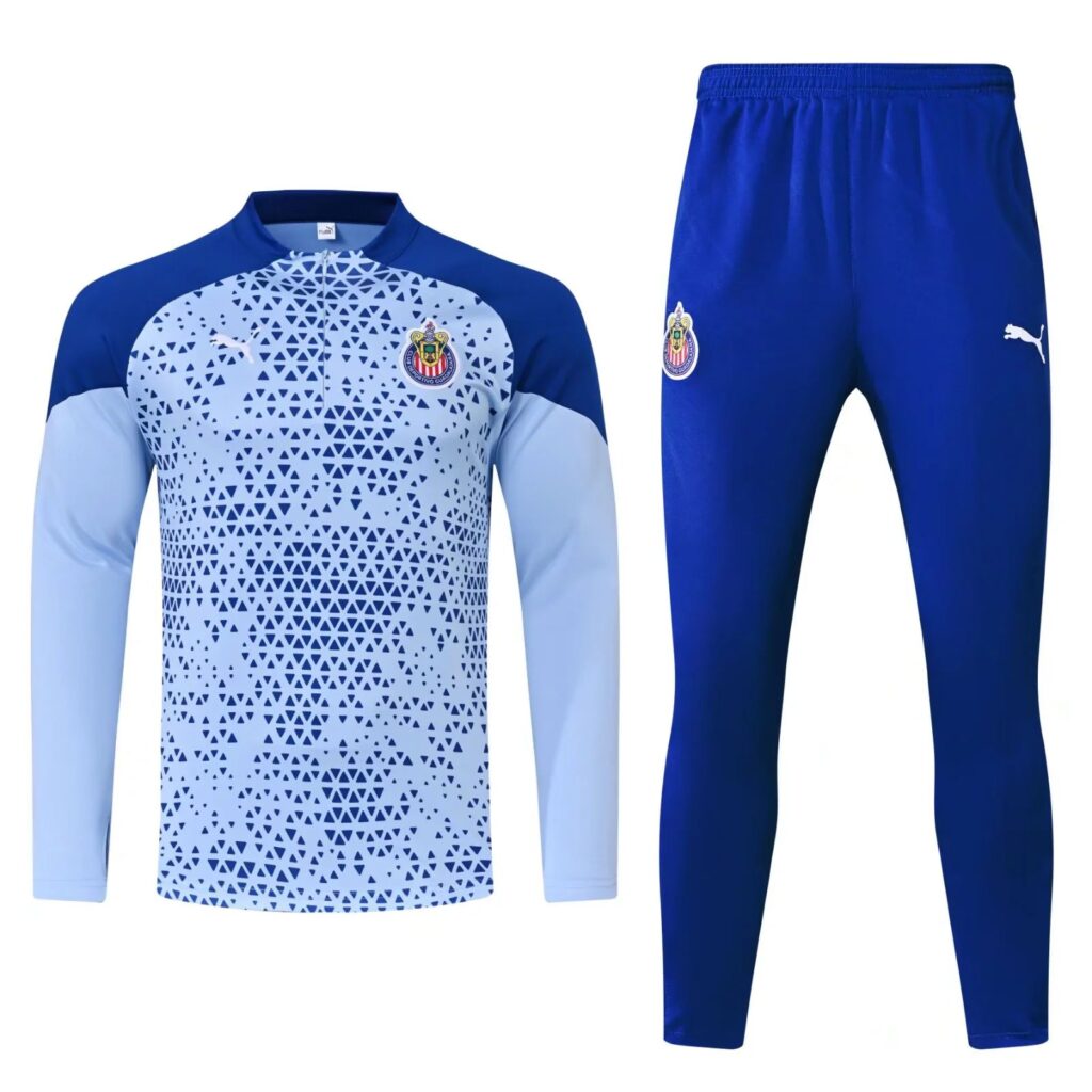 23-24 Chivas blue Sweater tracksuit set