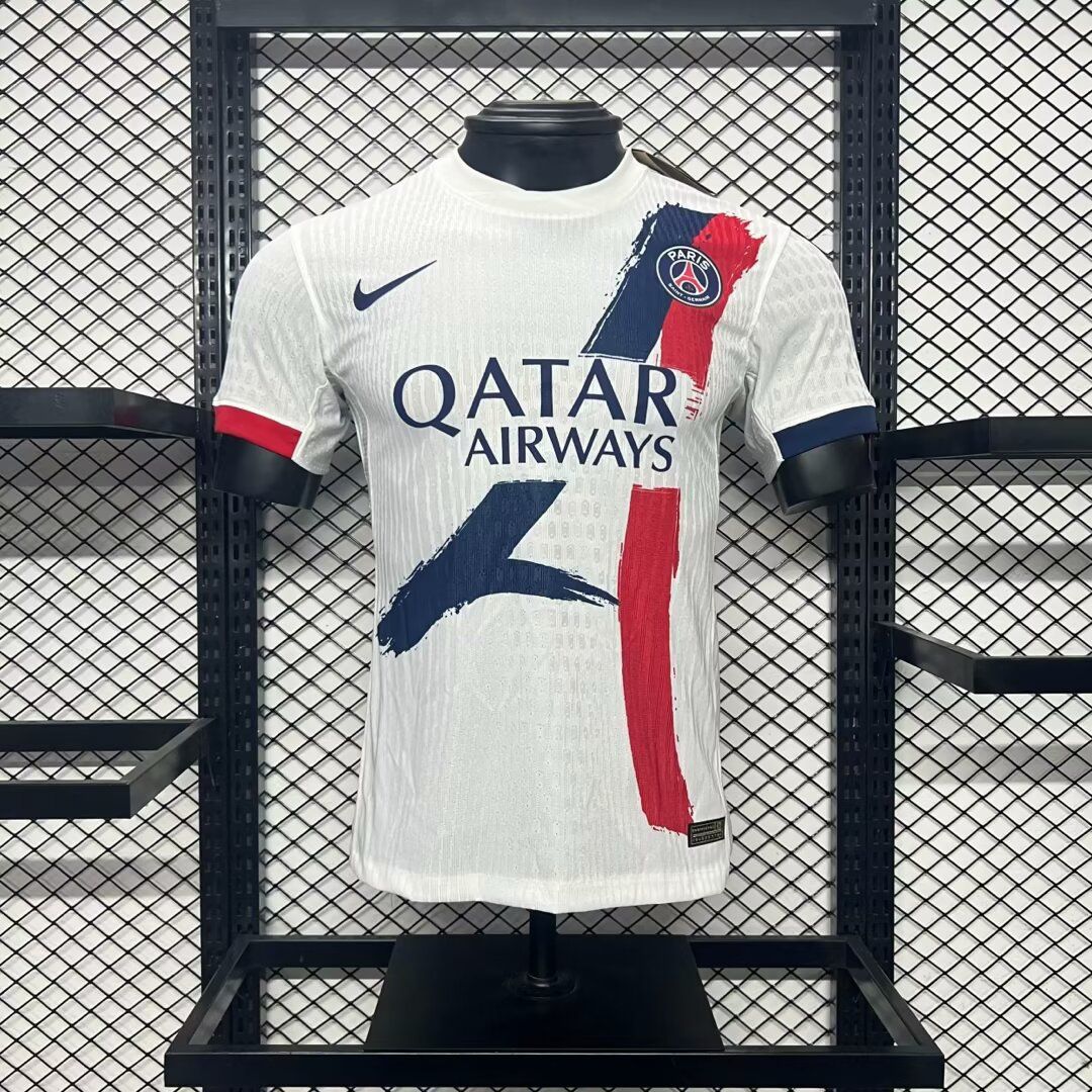 Paris Saint-Germain 2024-25 Away Jersey Player Version