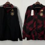 2022 Germany Trench Coat Reversible Black and Red