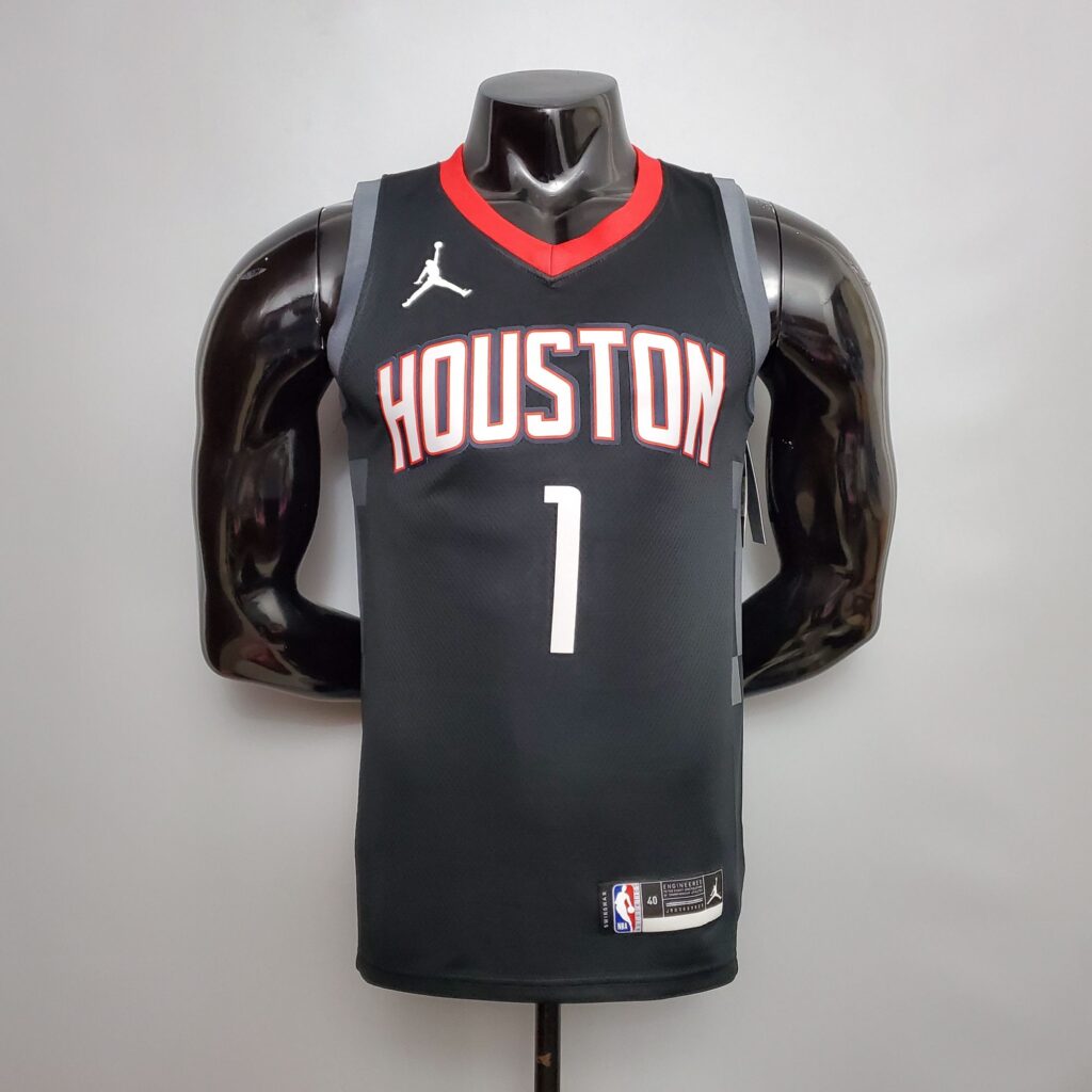 New Rockets Jordan McGrady#1 Theme Limited City Edition Black