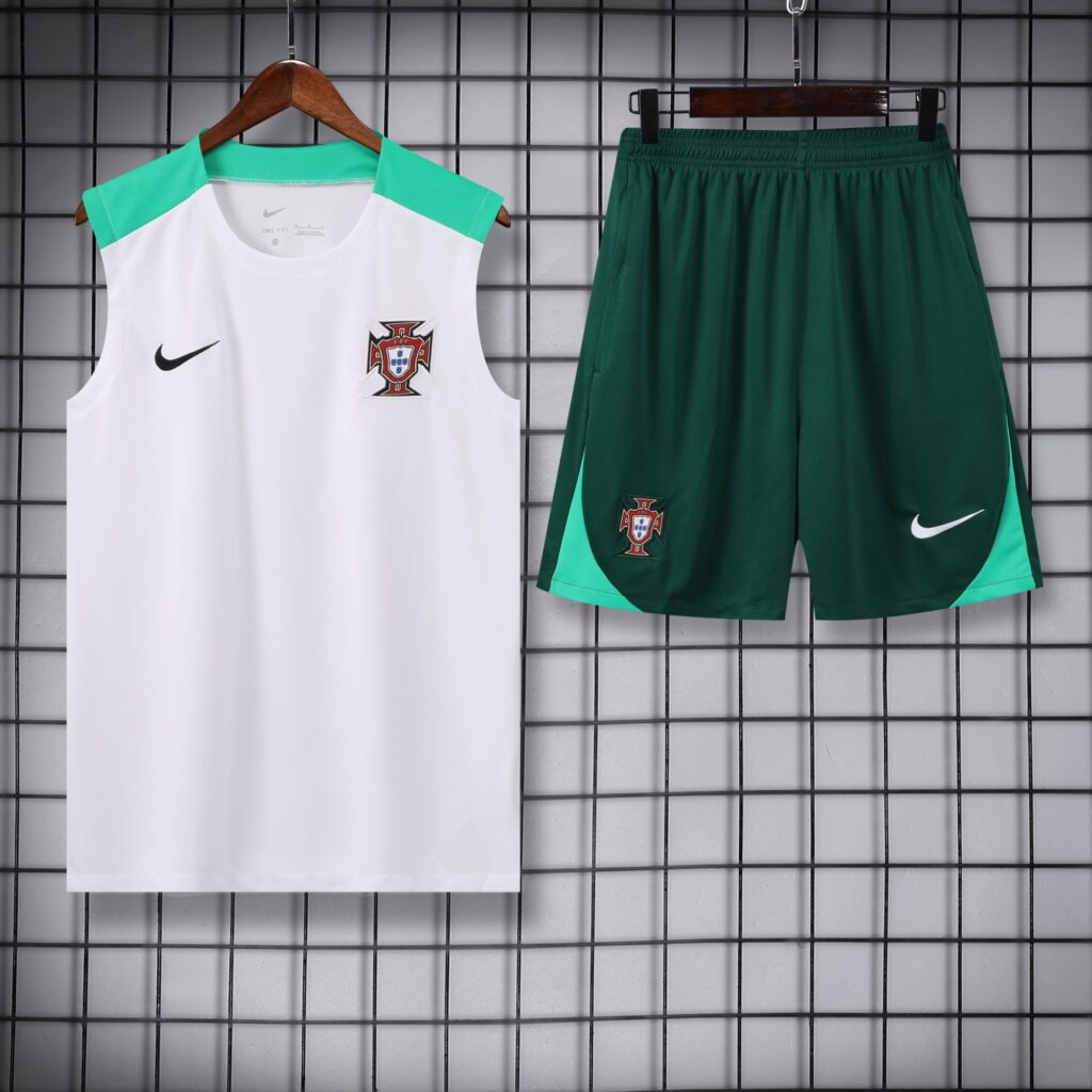 vest 24-25 Portugal white training vest set