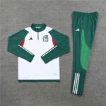 23-24 Mexico white sweater tracksuit set
