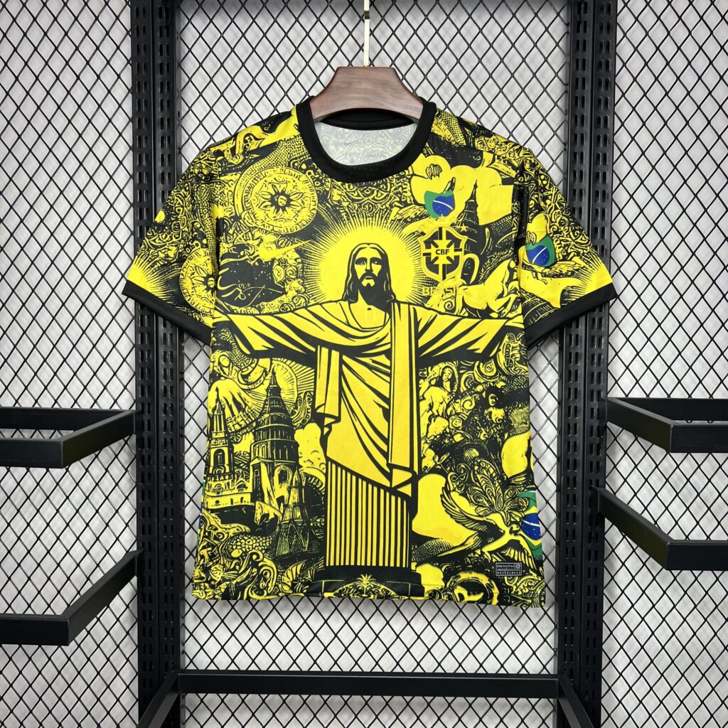 Brazil 2024-25 Special Edition Yellow Jersey