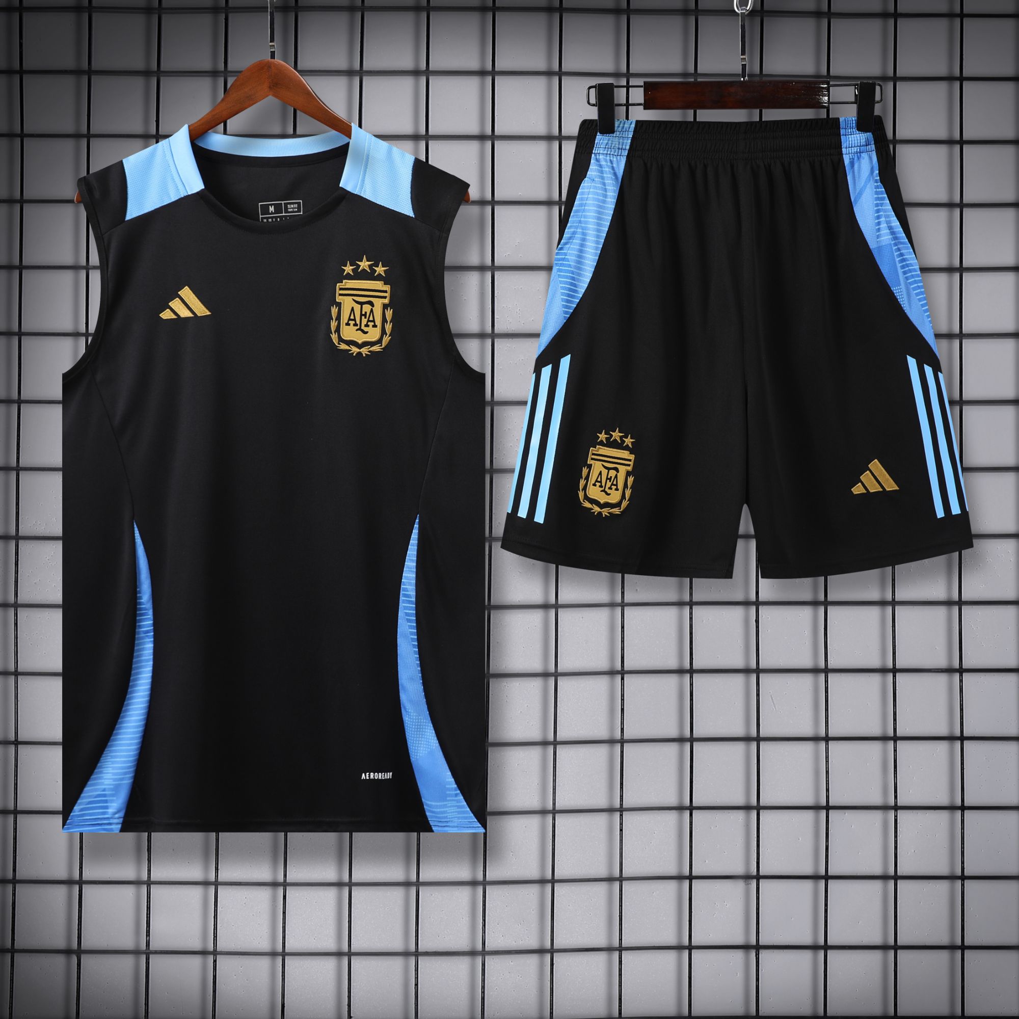 vest 24-25 Argentina black training vest set