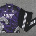 23-24 RM special dragon purple Sweater tracksuit set