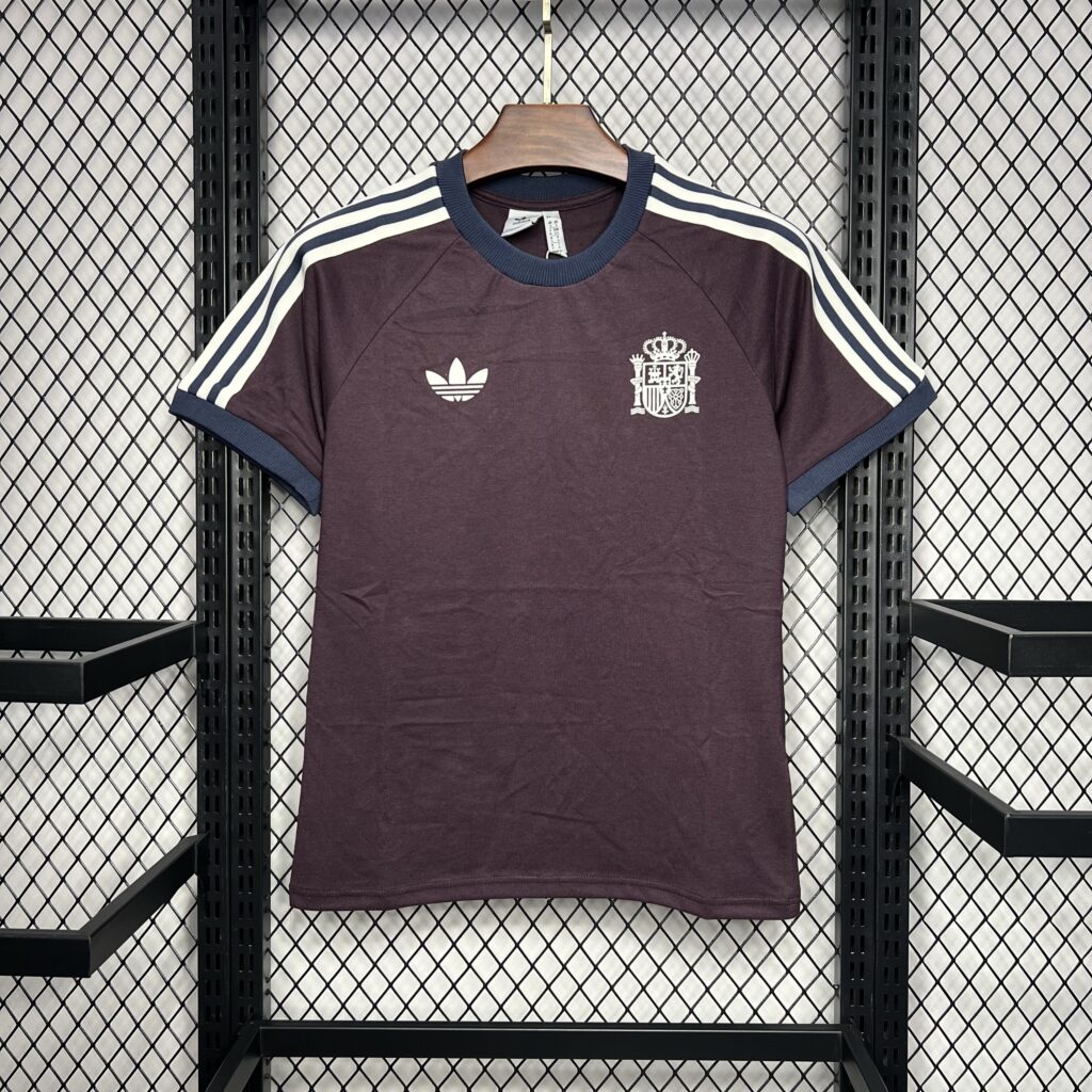 Spain 2024-25 Euro Retro style Jersey