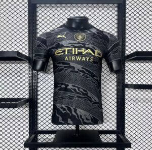 Manchester City 2024-25 Black Dragon Jersey Player Version