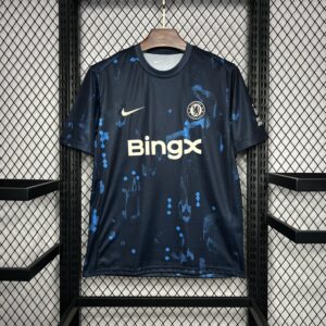 Chelsea 2024-25 Dark blue Pre-match training Jersey