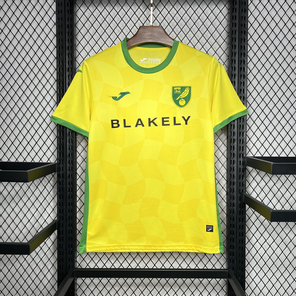 Norwich City F.C. 2024-25 Home Jersey