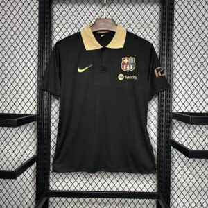 Barcelona 2024-25 Polo Black Jersey