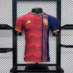 Spain 2024-25 Red Special Edition Jersey Player Version