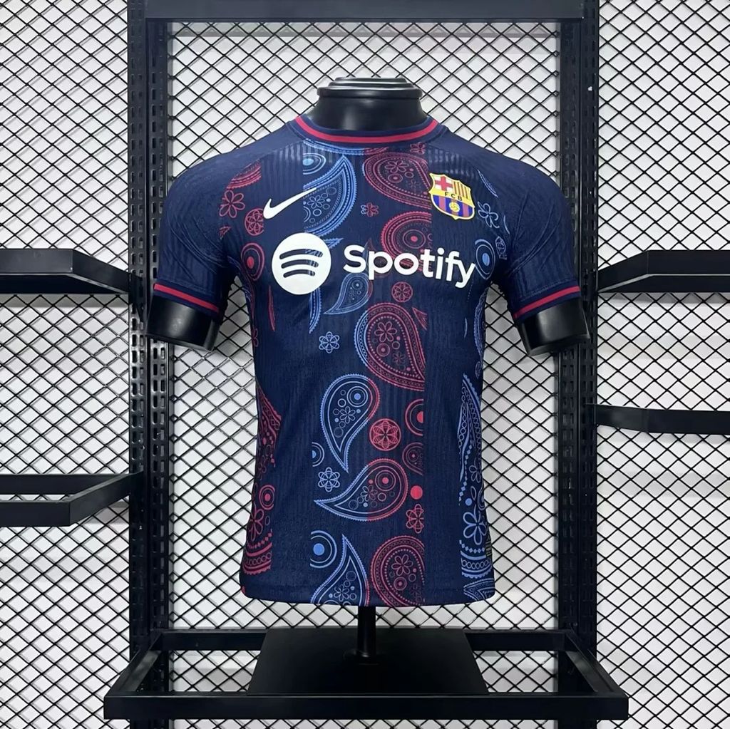 Barcelona 2024-25 Special Edition Blue Jersey Player Version