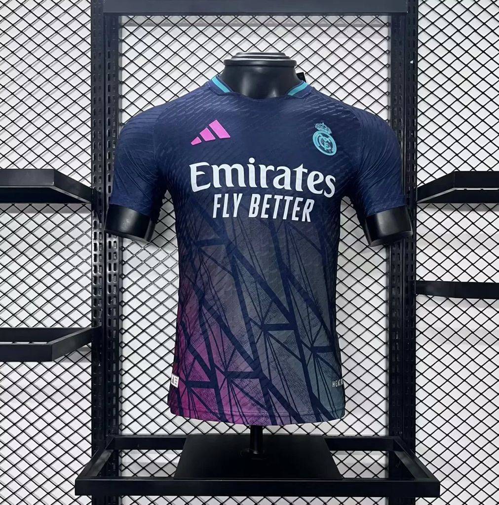 Real Madrid 2024-25 Neon Jersey Player Version3