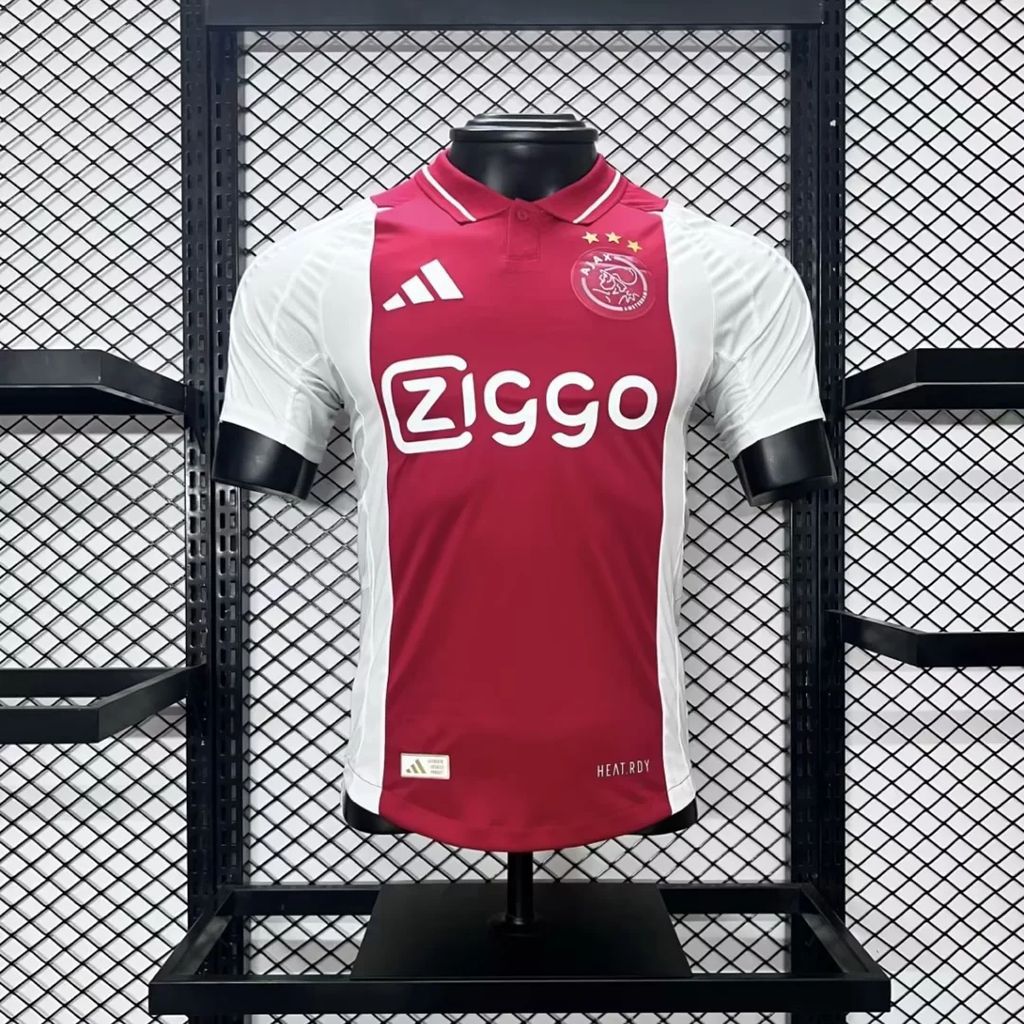 Ajax 2024-25 Home Jersey Player Version