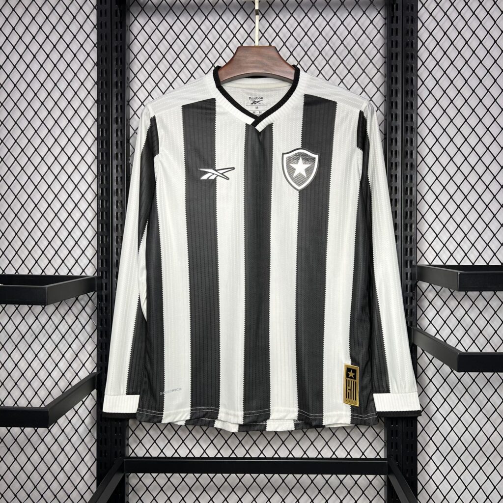 Botafogo 2024-25 Home Long Sleeve Jersey